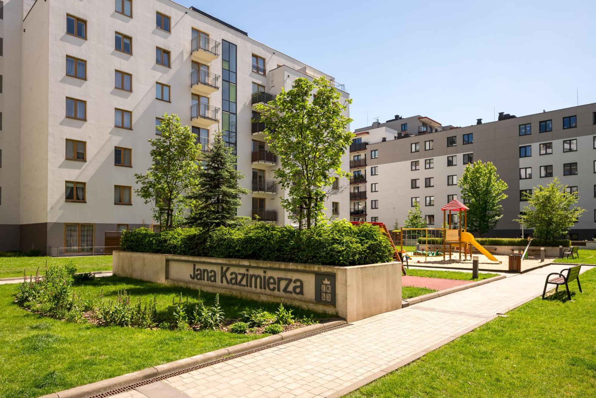 Wola Jana Kazimierza Chic Apartment Warschau Exterior foto