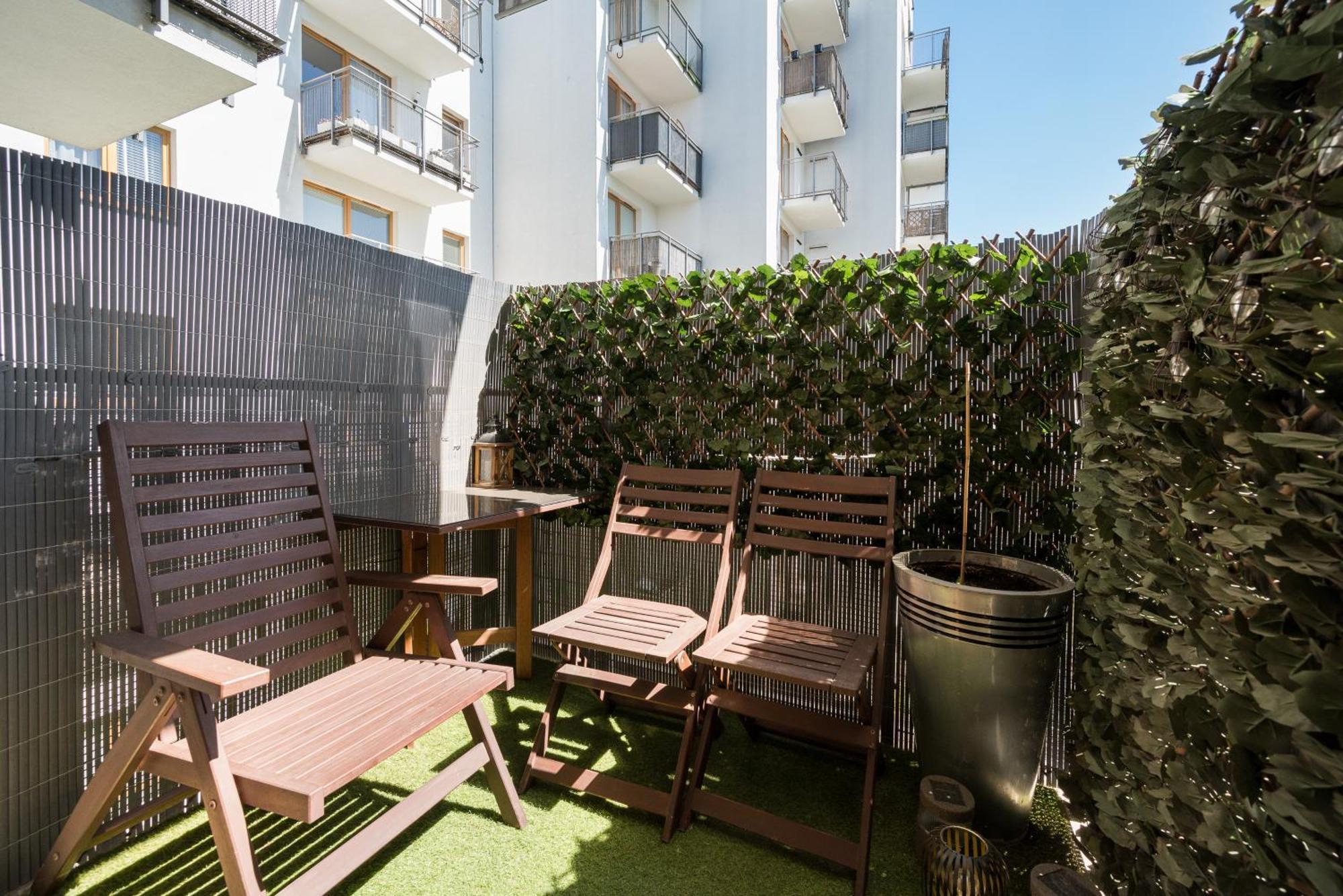 Wola Jana Kazimierza Chic Apartment Warschau Exterior foto